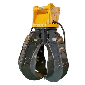 MONDE 360 rotary grapple grapples 4 claws Hydraulic Grapple Bucket for Low Price Sale