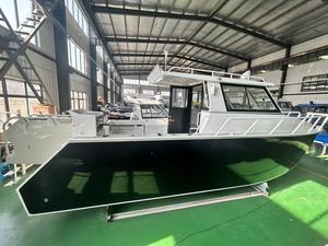 Yacht de croisière sportif en aluminium soudé <span class=keywords><strong>Gospel</strong></span> 7,9 m (26 pieds), catamaran, bateau de pêche rapide pour les loisirs - Product Image 5