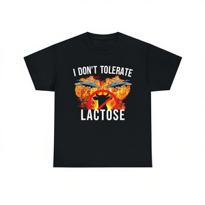 Maglietta divertente 'Non tollero la lattosio', Maglietta meme, Regalo scherzoso, Magliette scherzose - Product Image 2