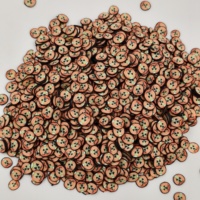 1kg/Sac Promotion : Tranches de Pâte Polymère Tête de Citrouille Série Halloween Haute Définition pour DIY, Colle Crème, Nail Art et Artisanat – Vente en Gros