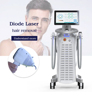 Produtos em Destaque 2026: Máquina de Depilação a Diodo Vertical 755 808 1064 com Resfriamento a Gelo, Aparelho de Beleza para Remoção de Pelos 2026 - Product Image 1