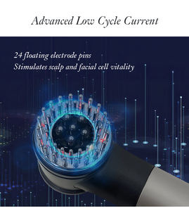 Meiboyi 2023, nuevo producto Popular, masajeador de aplicación de aceite de cuero cabelludo con luz roja, aplicador de aceite eléctrico/eléctrico, masajeador de cuero cabelludo - Product Image 5