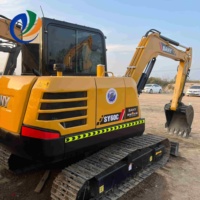 Excavator Mini Bekas SANY SY60 SY55 SY60C Mesin Isuzu 6t Model 2022 dengan Kapasitas Bucket 0.22-0.3m
