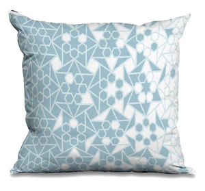 Square Teal Floral Printed Cushion <b>Cover</b> Vintage Style Home Decor Washable Pillow Case - Product Image 3