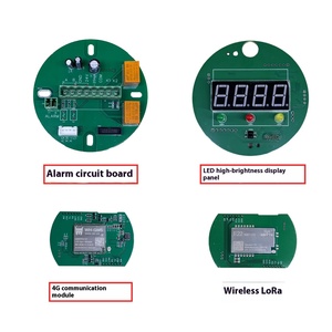 일산화탄소 고정 프로브 송신기가있는 산업용 가스 경보 회로 기판 감지기 PCBA 마더 보드 - Product Image 2