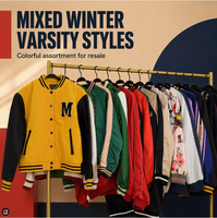 Vestes d'hiver en mélange de coton doux et propre de haute qualité Gracer, conditionnées en balles, MOQ 45kg