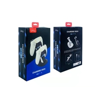 Station de charge HBP-256 pour manette PS5, support de charge double USB LED pour PS5, station de charge pour manette PS4