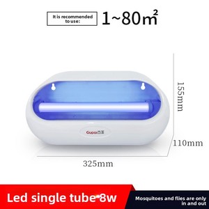 Commercial Hotel Restaurant Food Factory Wall-Mounted Mosquito Fly Trap Device <strong>LED</strong> <strong>Light</strong> for <strong>Sticky</strong> Fly Mosquito Killer Lamp - Product Image 6