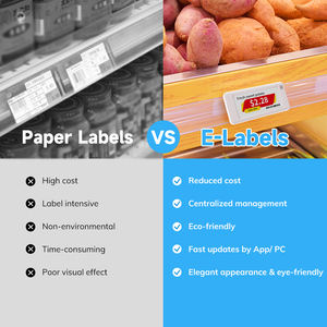 Système d'étiquetage électronique des prix MinewTag 2,9'' à encre électronique quadricolore avec plastique ABS certifié CE/FCC/ROHS - Product Image 5