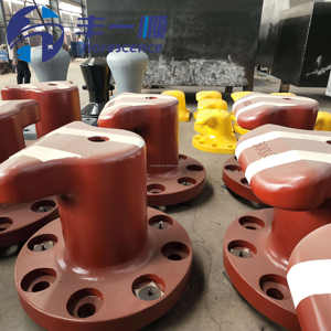 Heavy Duty 100T Bolardo marino de acero inoxidable Muelle de barco Bolardo de amarre para puertos Marinas Offshore para Offshore Onshore - Product Image 4