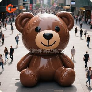 Design personalizzato orsacchiotto personaggi dei cartoni animati animale gonfiabile orso carino per la pubblicità della decorazione del partito - Product Image 2