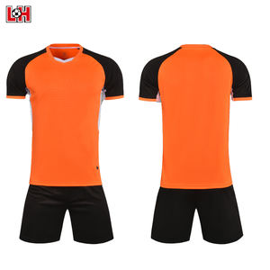 Jersey OEM kustom untuk tim sepak bola dewasa cetakan nama anak laki-laki baju olahraga set kaus sepak bola Populer - Product Image 5