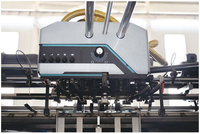 Machine à plastifier électrique entièrement automatique à grande vitesse pour boîtes en carton, cartons ondulés, plastification à chaud/à froid, économie d'énergie