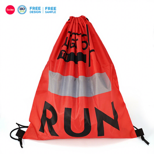 Custom Eco-Friendly Waterproof Oxford Cloth Letterpress Printed Drawstring Bag Personalized Logo Customized Color Promotional