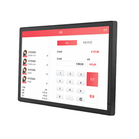 Ventes Flash : Système d'affichage tactile mural pour cantine, écran PC KDS 21,5 pouces, système de point de vente tactile pour cuisine