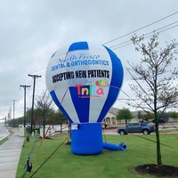 Ballon publicitaire gonflable géant de qualité commerciale pour l'extérieur