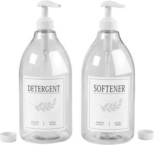 Botella <span class=keywords><strong>de</strong></span> detergente para ropa <span class=keywords><strong>de</strong></span> gran oferta, contenedor <span class=keywords><strong>de</strong></span> líquido <span class=keywords><strong>de</strong></span> lavado PET <span class=keywords><strong>de</strong></span> Color transparente, limpieza <span class=keywords><strong>de</strong></span> <span class=keywords><strong>Casa</strong></span> <span class=keywords><strong>de</strong></span> Color personalizado, 250ml, 500ml - Product Image 3