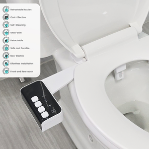 <strong>ABS</strong> Plastic Material Self-Cleaning Retractable Cold Water Bidet Attachment <strong>for</strong> Existing Toilets New Product <strong>for</strong> Bathroom Toilet - Product Image 4