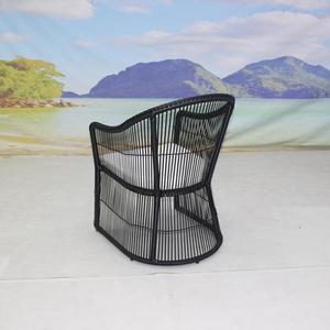 3 Pieces <b>Balcony</b> Outdoor Garden Synthetic Rattan Coffee <b>Table</b> Chair Furniture Seating Set - Product Image 3