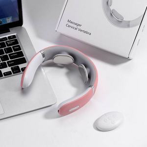 Masajeador de Cuello Inalámbrico Inteligente, Mini, con Control Remoto, Calor y Funciones de Masaje - Product Image 1