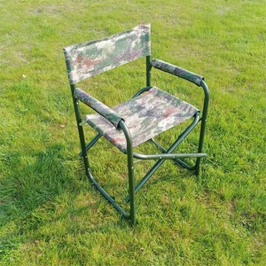 Chaise pliante d'extérieur en tissu Oxford avec structure en fer pour la plage et le camping HZ018 - Product Image 2
