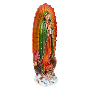 Estatua grande hecha a mano para decoración <span class=keywords><strong>de</strong></span> jardín, Estatua <span class=keywords><strong>de</strong></span> la <span class=keywords><strong>Virgen</strong></span> <span class=keywords><strong>de</strong></span> <span class=keywords><strong>Guadalupe</strong></span>, María, religiosa - Product Image 5