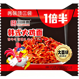 Mie Goreng Turki Super Pedas Korea 136g Mie Instan Tebal 5 Bungkus Satu Karton Grosir