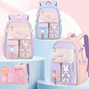 Custom 20-36L Cartoon Cute for Oxford <b>Waterproof</b> <b>School</b> <b>Backpack</b> for Girls Fashionable Primary Students - Product Image 6