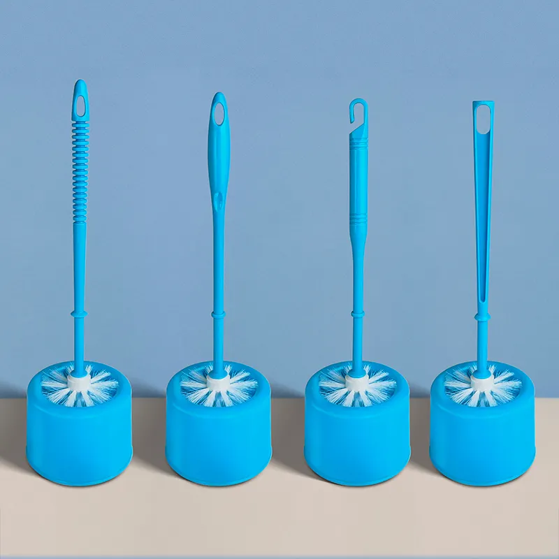 Blue economical toilet brush with cleaning tool Household Durable Bathroom Toilet Brush Cleaning