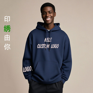 เสื้อฮู้ดดี้โอเวอร์ไซส์แบบกำหนดเองได้ ไซส์ S M L XL 2XL 3XL ลายพิมพ์สำหรับวัยรุ่น - Product Image 1