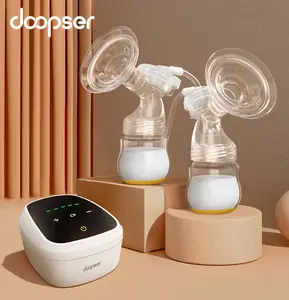 Doopsper新開発ナチュラル3D電動搾乳器シングル電動ミルク抽出器ハンズフリー搾乳器