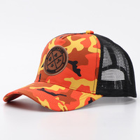 Gorra Trucker de Camuflaje con Logotipo Personalizado al por Mayor, Gorra de Béisbol de Malla Ajustable, Gorra Snapback para Hombre y Mujer