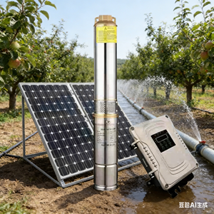 High Stainless Steel 30 Meter Borehole Solar Submersible <b>Pump</b> System Solar Powered Water <b>Pump</b> with OEM Support - Product Image 2