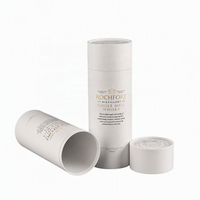 Tube d'emballage de bouteille de boisson de vin de whisky de luxe de logo personnalisé | Cylindre en carton blanc mat doublure en satin verre disparaissant