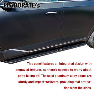 Estribo Lateral de Aleación de Aluminio para Automóvil, Estable y Resistente, Protege la Carrocería, Aluminio de Grado Aeronáutico, Pasa Desapercibido por el Agua, Molde Original del Automóvil - Product Image 4