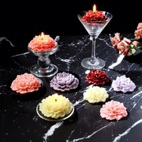 Lilin Aromaterapi Bentuk Bunga Peony Ukuran Besar dan Kecil, Lilin Kedelai Buatan Tangan, Gaya Ins, Pewangi Kamar Tidur, Dekorasi Rumah, Ornamen