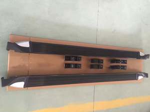 อะไหล่รถ<span class=keywords><strong>ออฟ</strong></span><span class=keywords><strong>โร</strong></span><span class=keywords><strong>ด</strong></span> 4x4 รุ่นใหม่ <span class=keywords><strong>บันได</strong></span><span class=keywords><strong>ข้าง</strong></span>อะลูมิเนียมอัลลอยด์สีดำ สำหรับเปลี่ยน <span class=keywords><strong>บันได</strong></span><span class=keywords><strong>ข้าง</strong></span>สีเงิน สำหรับรถยนต์ ISUZU D-MAX ปี 2012-2019 - Product Image 2