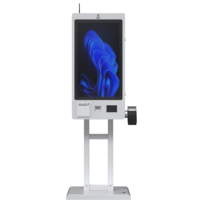Kiosco de Autoservicio con Pantalla Táctil Automática de 21.5, 23.8, 27 y 32 Pulgadas para Restaurantes, con Sistema de Pedidos y Pagos, SDK POS y Pago por QR