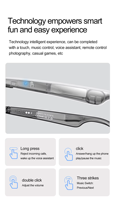 Nouveau produit 2026 W100 Lunettes IA, Traduction IA, Appel, Assistant vocal intelligent, Lunettes intelligentes de traduction IA