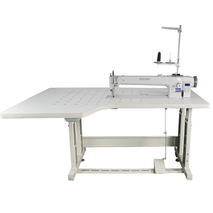 Máquina de coser industrial multifunción 0303D-C con arrastre superior automático de brazo largo para cuero, de China - Product Image 1