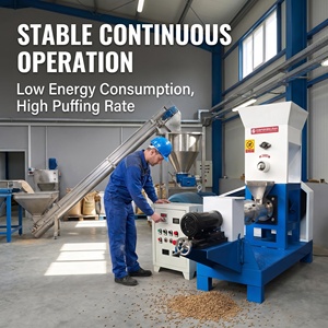 Ensemble complet d'équipements d'extrusion d'aliments pour animaux, avec élévateur <span class=keywords><strong>à</strong></span> godets et machine d'emballage, pour ligne de production d'aliments pour poissons et animaux de compagnie - Product Image 5