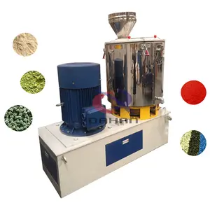 Stainless Steel China Plastic Granules Mixing Equipment Dry Color High Speed Blender Mixer