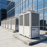 Pompe à chaleur modulaire haute efficacité R410A refroidie par air pour climatisation centrale CVC
