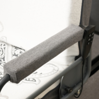 Lit médical réglable en métal moderne pour personnes âgées, mobilier de chambre à coucher