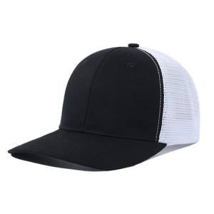 Gorras deportivas personalizadas Gorras de camionero Ala curva en blanco Niño Adulto 112 Sombrero de camionero trasero de malla de 6 paneles con logotipo personalizado - Product Image 3