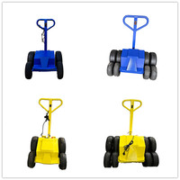 Machine enroulable électrique à deux roues pour le château gonflable Easy Pack avec roues doubles