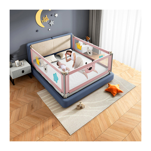 Bettgitter für Kleinkinder Extra Langes Bett-Schutzgitter für Kinderbetten in Vollgröße, Twin-, Queen- und King-Size-Matratzen - Product Image 1