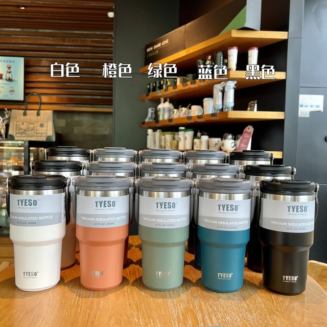 Large Capacity Coffee Mugs Double Wall Stainless Steel Vacuum Insulated Cold Closet Water Bottle Portable Car Tumbler