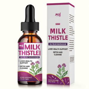 OEM Bio-Marien distel extrakt Flüssigkeits tropfen Leber Detox Gesundheit Marien distel extrakt Ergänzungen - Product Image 6