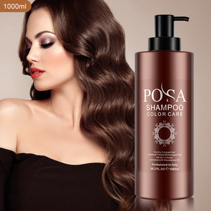 Etiqueta privada POSA Hair Care <span class=keywords><strong>Shampoo</strong></span> <span class=keywords><strong>Color</strong></span> Protect Champú natural <span class=keywords><strong>para</strong></span> cabello teñido dañado - Product Image 1